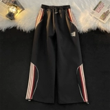 Tide, мужские летние тонкие спортивные штаны для отдыха, свободный крой, на шнурках