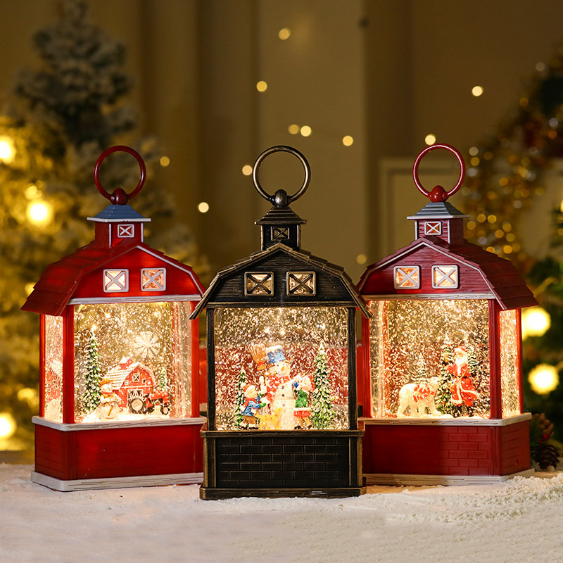 Creative music box Christmas music box to send girls girlfriend wife surprise birthday gift love house decoration