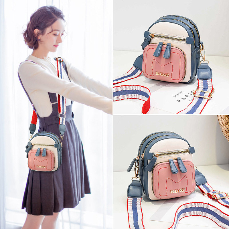 Shanghai Spot Warehouse Guest for Withdrawal Cabinet Qingpu District Ottles Discount Official Web Single Shoulder Cell Phone Bag Women Tide