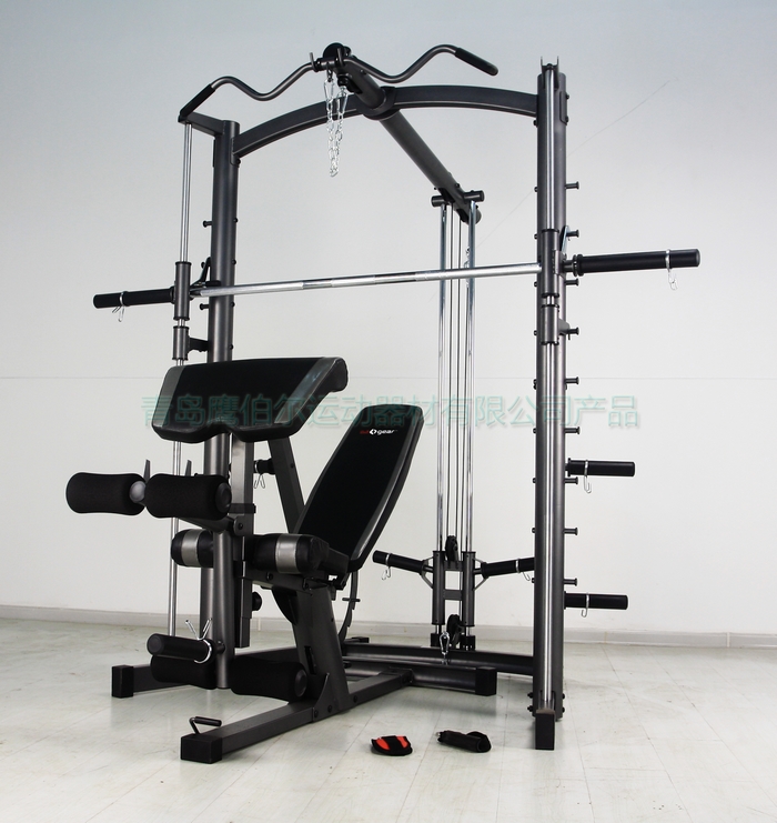 Comprehensive Trainer Smith Machine Safety Weightlifting Bed