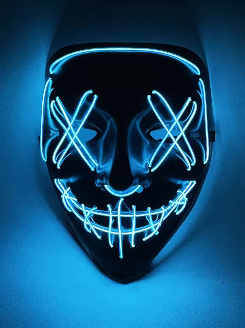 Werewolf Killing Mask Sea Werewolf Killing New Mask Glowing Mask Holding Party Jumping Tide Play Game Props Male