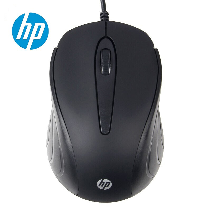 HP HP S300 Cable Mouse USB Laptop Desktop Computer Office Home Electric Race Game External Device Slip Rat