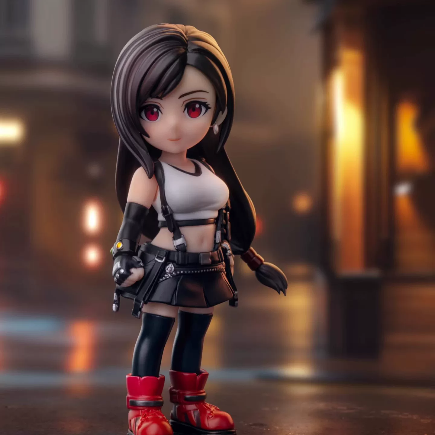 Final Fantasy 7Q Edition Saphirostefa Zack Cloud Alice Фигура периферийная модель украшения