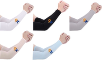 Sunscreen flat summer neutral ice sleeve outdoor riding sports fishing driving arm guard popular gloves