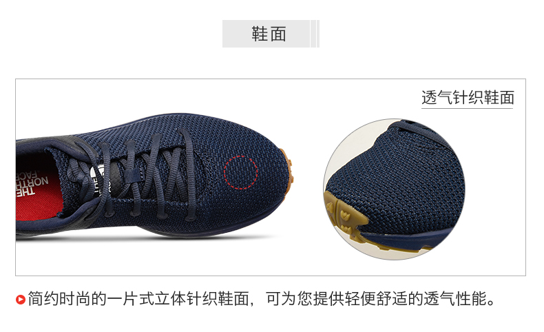 Mùa xuân và mùa hè 2019 mới TheNorthFace giày nam bắc ngoài trời thoải mái giày thoải mái NF0A3RQC - Khởi động ngoài trời giày giữ ấm