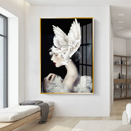 5D Diamond Painting, полная бриллиантовой вышивки современной фигуры.