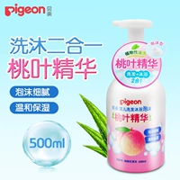 Pigeon, средство детской гигиены, шампунь, детская эссенция, гель для душа из пены, 2 в 1, 500 мл