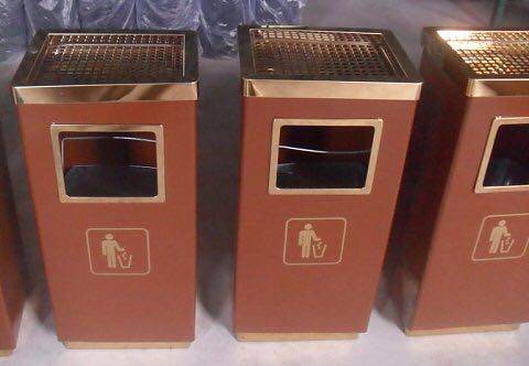 Rubbish bin farming trash bin fruit suitcase