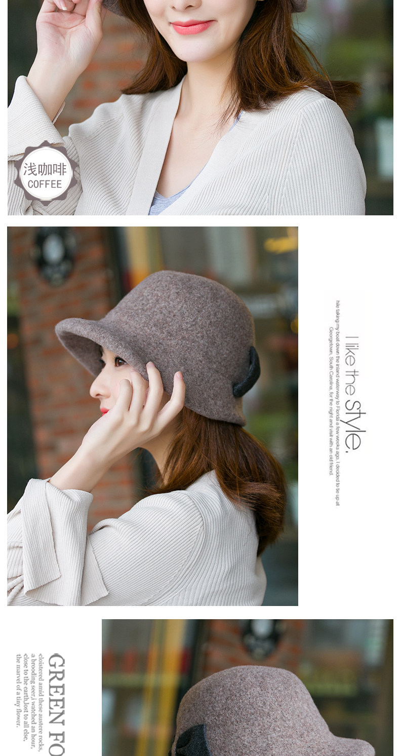 Chapeau pour femme      en Melange de laine - Ref 3233976 Image 16