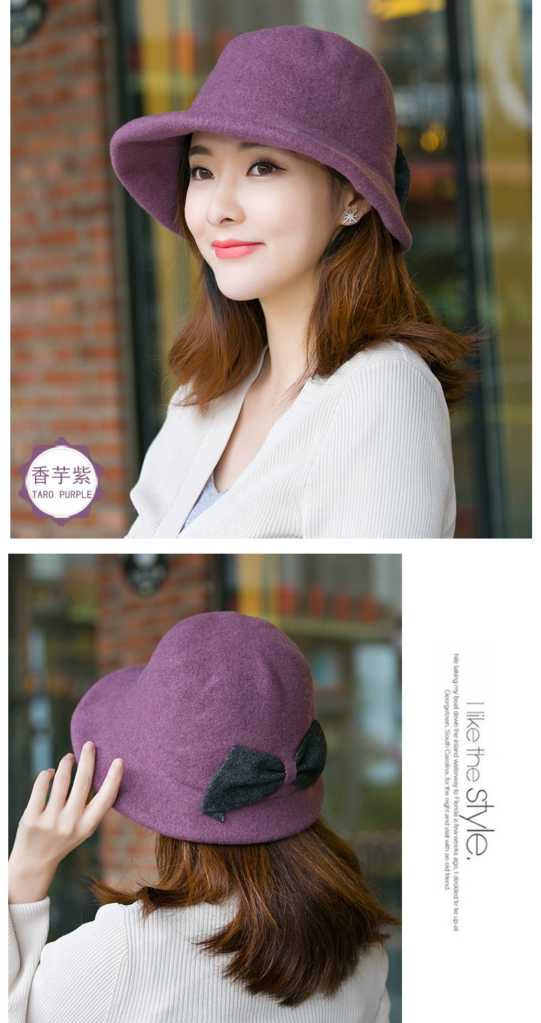 Chapeau pour femme      en Melange de laine - Ref 3233976 Image 18