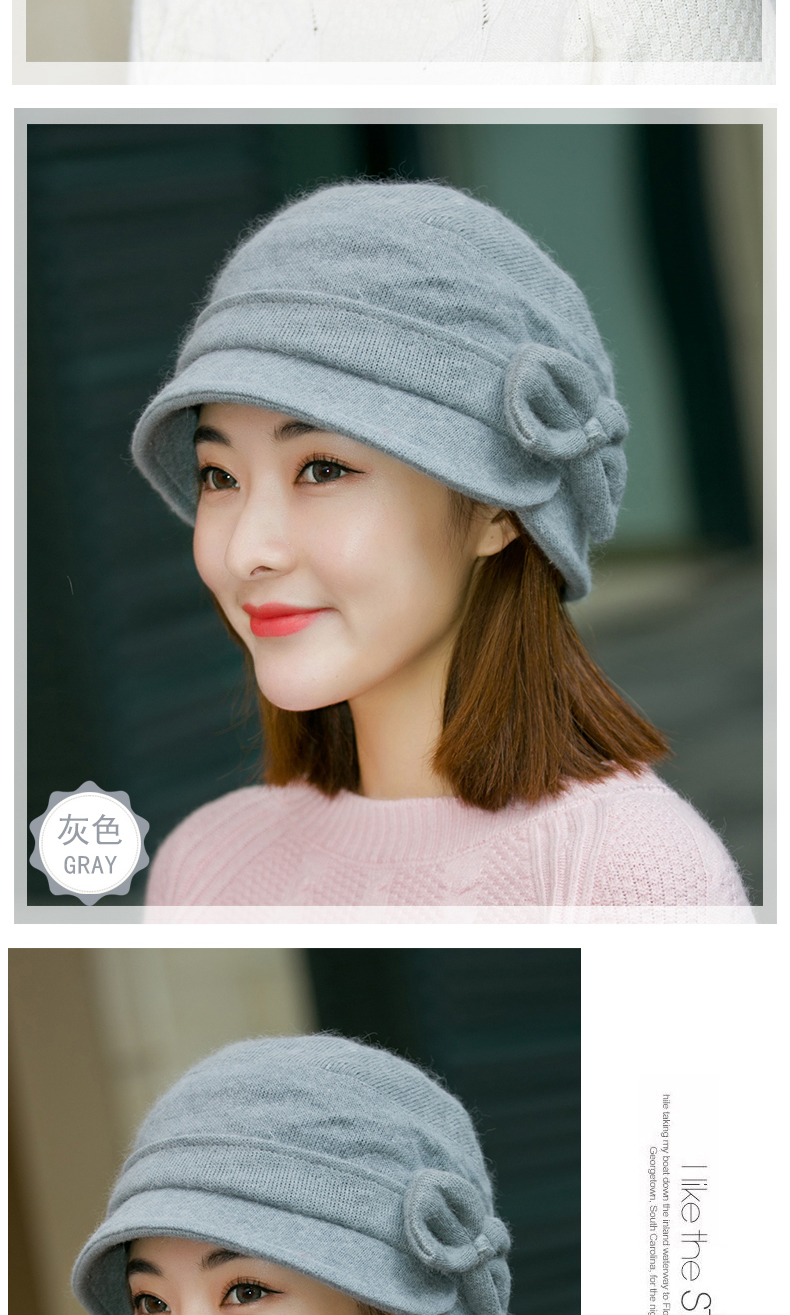 Chapeau pour femme      en Melange de laine - Ref 3234517 Image 21