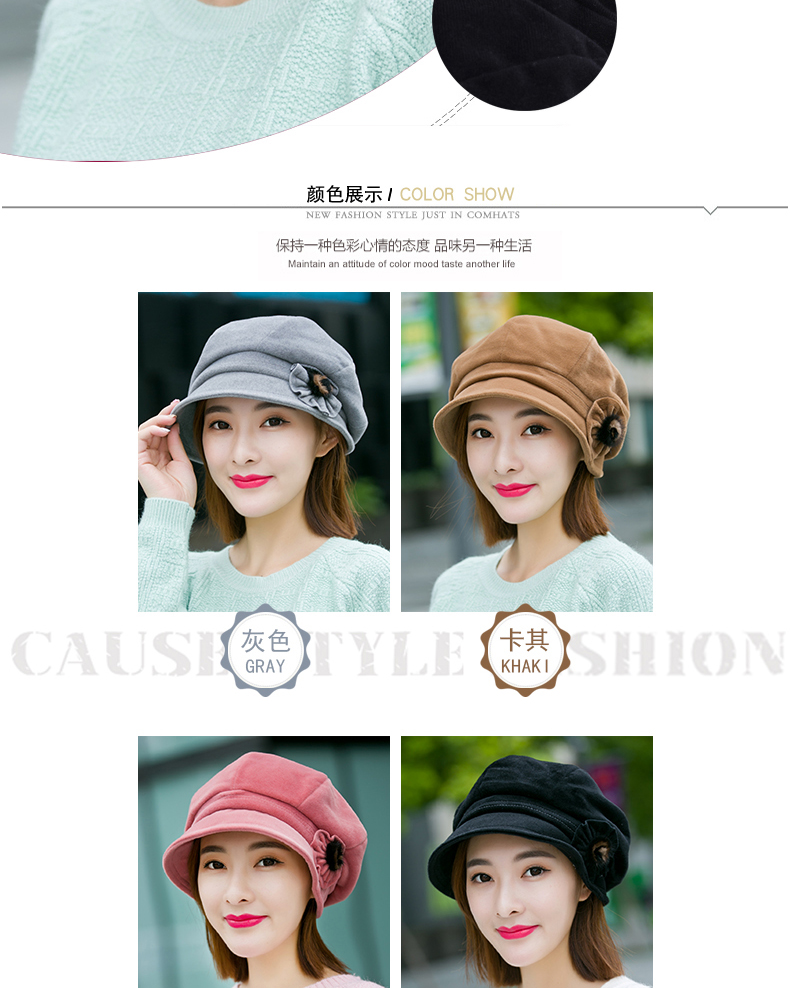 Chapeau pour femme      en Melange de laine - Ref 3234531 Image 8