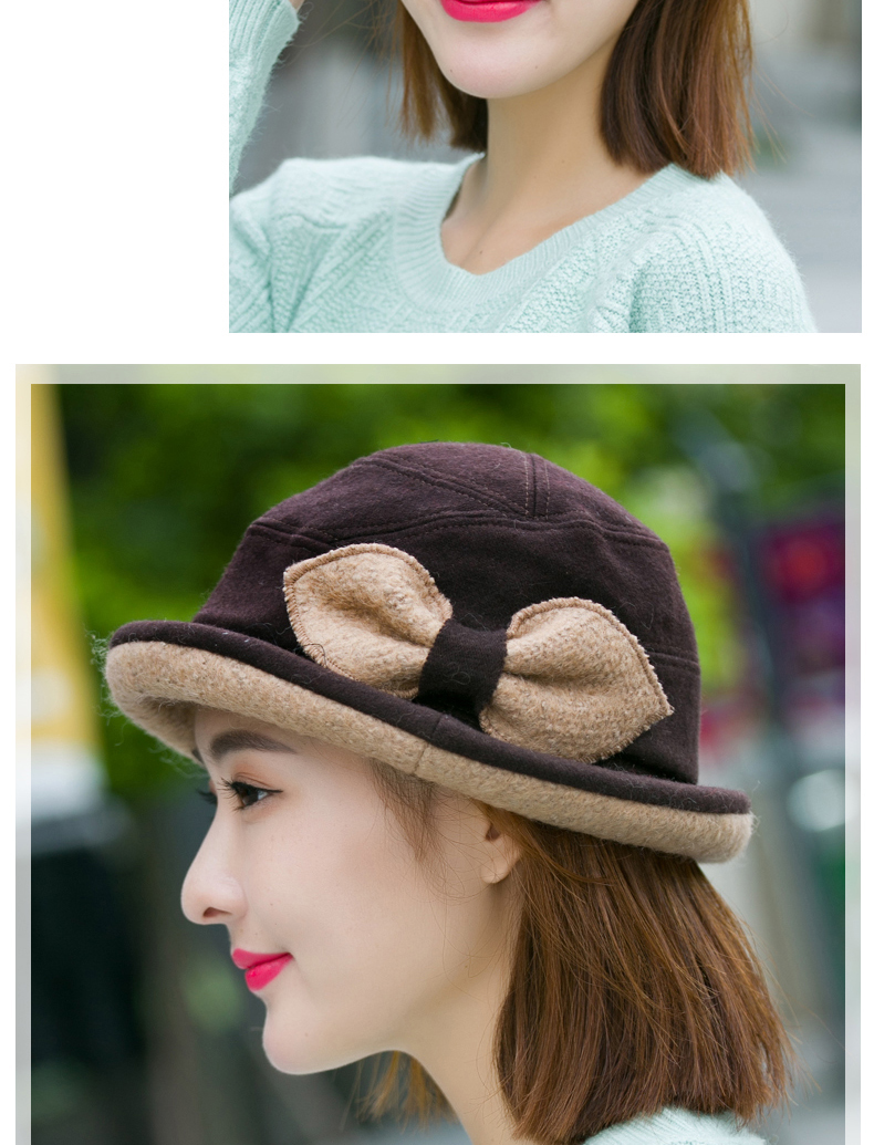 Chapeau pour femme      en Melange de laine - Ref 3233463 Image 18