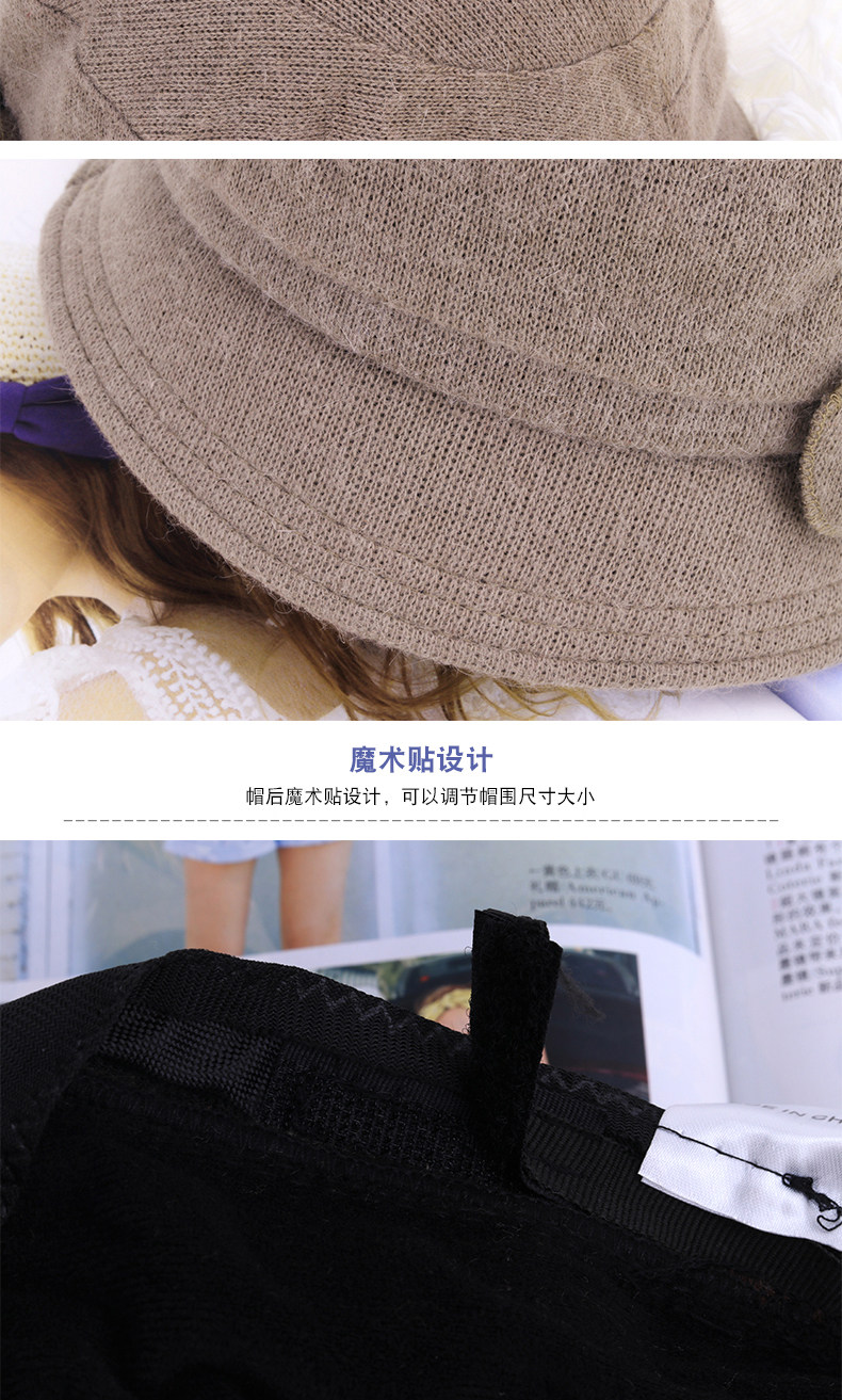 Chapeau pour femme      en Melange de laine - Ref 3233732 Image 24