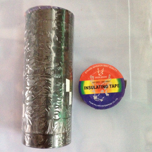 High viscosity cold resistant and high temperature resistant electrical rubberized fabric insulation black wire adhesive tape waterproof and anti-leakage electric tape