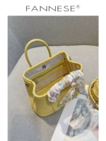 Шарф курино-желтый 23mini max из воловьей кожи, бесплатный шелковый шарф