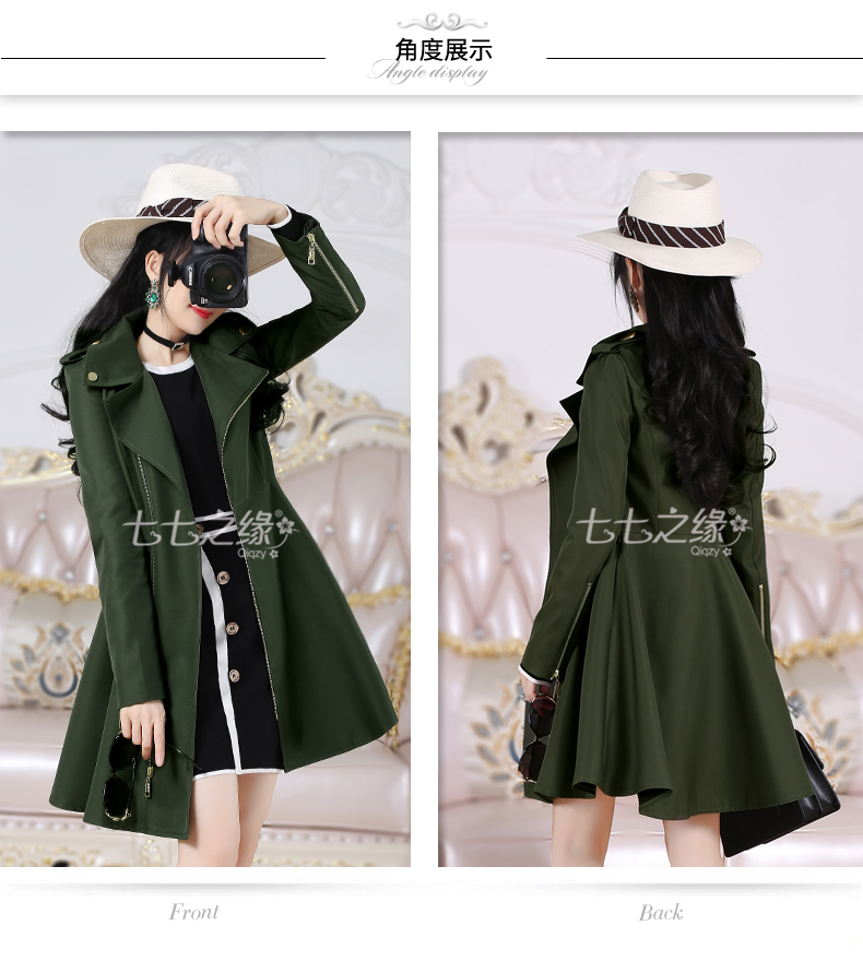 Trench pour femme      en Polyester - Ref 3227415 Image 10