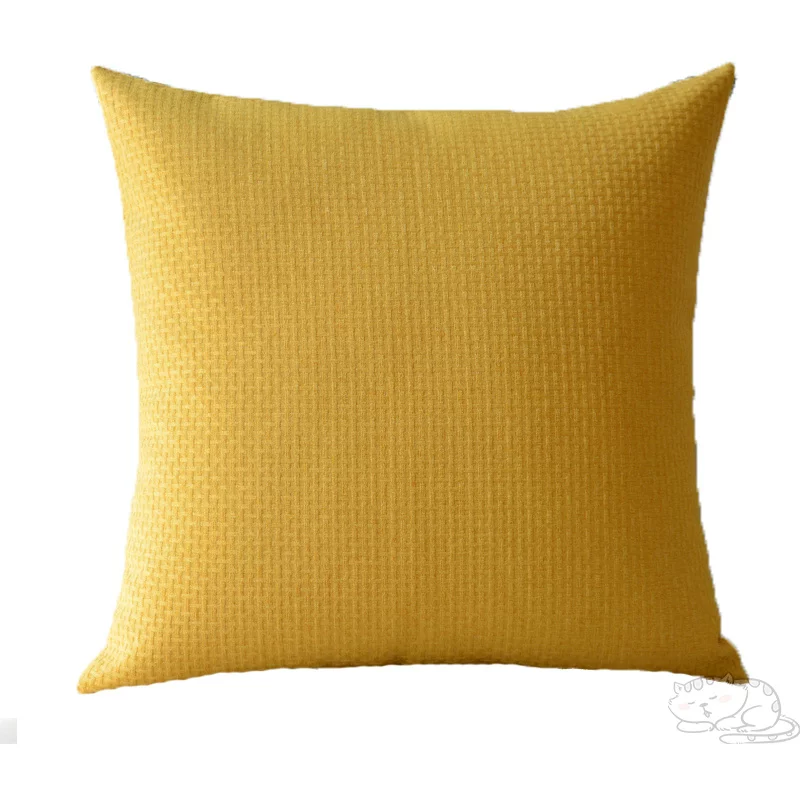 Pillow for bed, square sofa, pillowcase, Nordic style