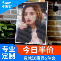 Nail painting diy custom photo pushpin painting portrait puzzle painting nail art painting couple girlfriend handmade version