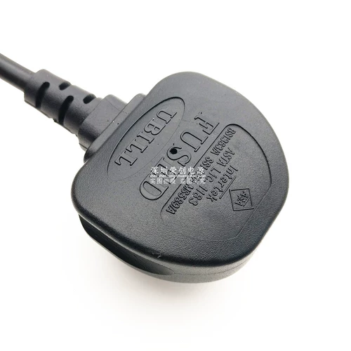 Британский стандарт, 13 А/250 В, суффикс продукта, вилка C13. Преобразовательный шнур питания, 10 А/250, британский стандарт, с сердечником из чистой меди, на складе.