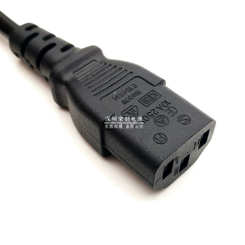 Британский стандарт, 13 А/250 В, суффикс продукта, вилка C13. Преобразовательный шнур питания, 10 А/250, британский стандарт, с сердечником из чистой меди, на складе.