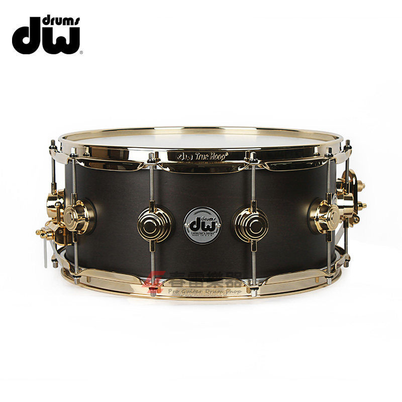 Spring Thunder Instruments American Made DW Collectors Ebony 14x6 Snare Drum