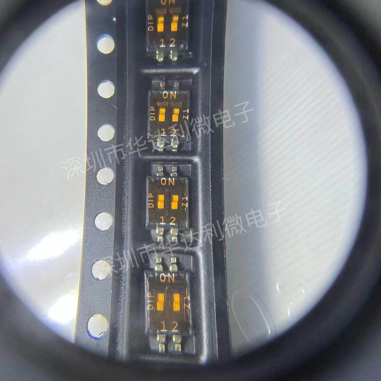 Original gardener DIP DHN-02F-T-V-T R dial switch 1 27 pitch 2 bits patch dense shape