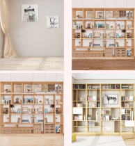 Bookcase live broadcast background cloth anchor background cloth live broadcast background cloth net Red live broadcast background photography background cloth