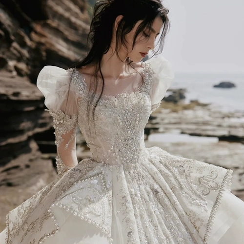 Ретро лонгслив для невесты, коллекция 2023