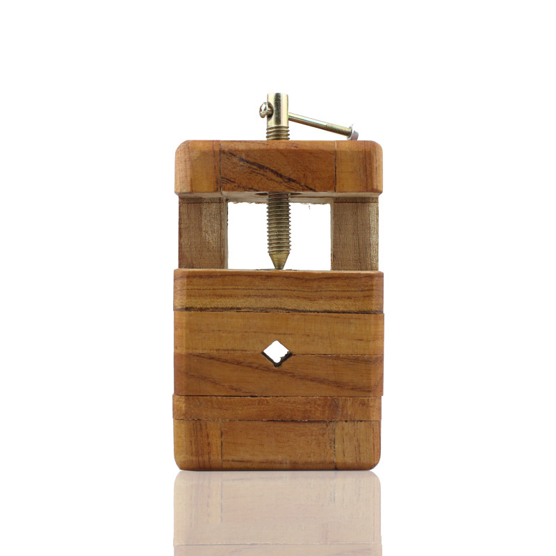 Seal engraving tool Wooden Print Bed Fixed Stone Stamp seal Tetris Engraving Bed Clamp Imprinted Stone Engraving wood carving technique Small size Number of primary school practice seal engraving tool