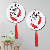 Việc in mới cross-stitch thêu 2019 cá thặng dư hàng năm Fu Hình nhỏ gọn phòng khách hiện đại đơn giản thêu nhỏ - Công cụ & phụ kiện Cross-stitch chỉ thêu tranh chữ thập