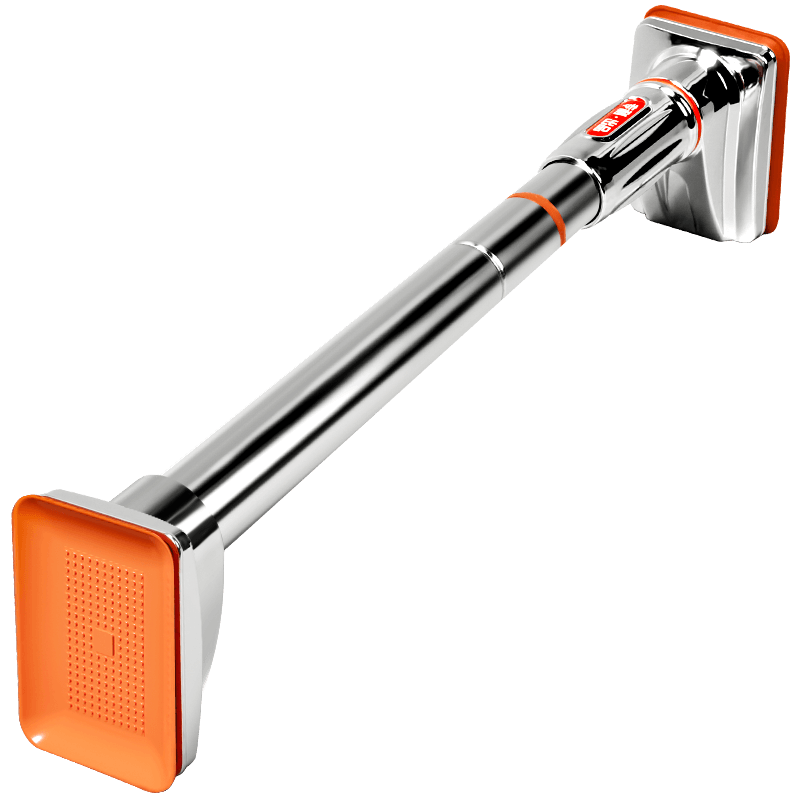 免打孔伸缩杆阳台固定窗帘杆晾衣杆免钉衣柜支撑杆卫生间浴帘杆子