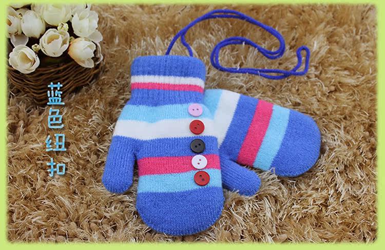 Gants pour enfants en de laine - Ref 2146624 Image 14