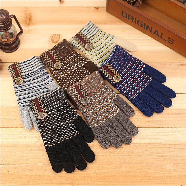 Gants pour garcon XIRUI en laine - Ref 2144986 Image 6