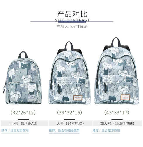 Forever cultivate Сумка через плечо для отдыха, школьный рюкзак, в корейском стиле