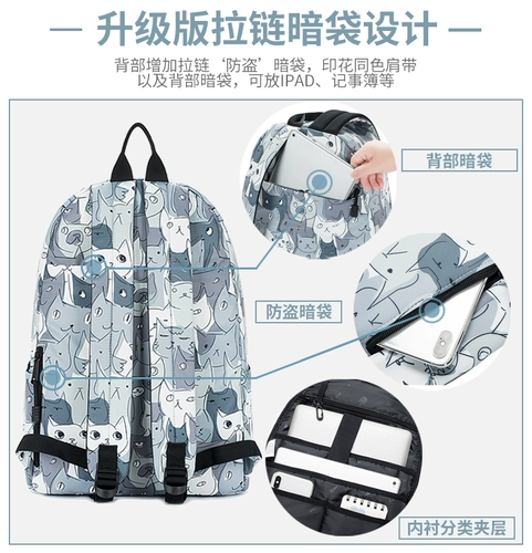 Forever cultivate Сумка через плечо для отдыха, школьный рюкзак, в корейском стиле