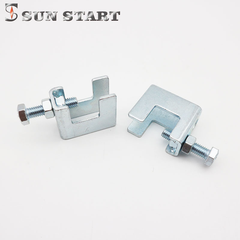 Tiger mouth clip tiger tooth tiger card square steel accessories tiger mouth clip beam clip steel hanger boom pendant