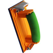 Corner sand shelf Self-adhesive sandpaper frame Wall sandpaper Grinding Machine Aluminum Alloy handmade sandpaper polished putty plate clip