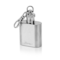 1 oz Portable stainless steel jug keychain Household outdoor jug Portable jug