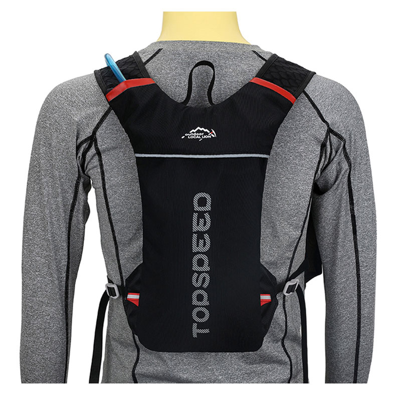 Outdoor Sports Motorcycle Riding Cross Country Running Backpack Water Bag Mountaineering Bag Marathon Women's Lightweight Hiking Gear