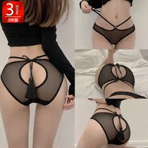 New Transparent Lace Lady Briefs Womens Pure Cotton Antibacterial Crotch Sexy no-dent girl Tiass Breathable Triangle Shorts