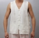 Chất liệu cotton và vải lanh trung niên Tang phù hợp với áo vest nam - Áo vest cotton áo khoác blazer nam hàn quốc