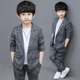 Boys suits spring suits 2022 new Korean version of the Western style in the big children handsome boy suits spring and autumn tide