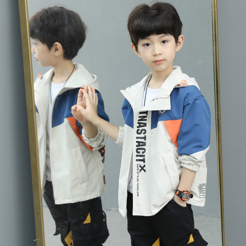 Children's clothing Children's coat spring and autumn 2020 new Korean version of the ocean school in the big children's casual boys sports autumn jacket tide