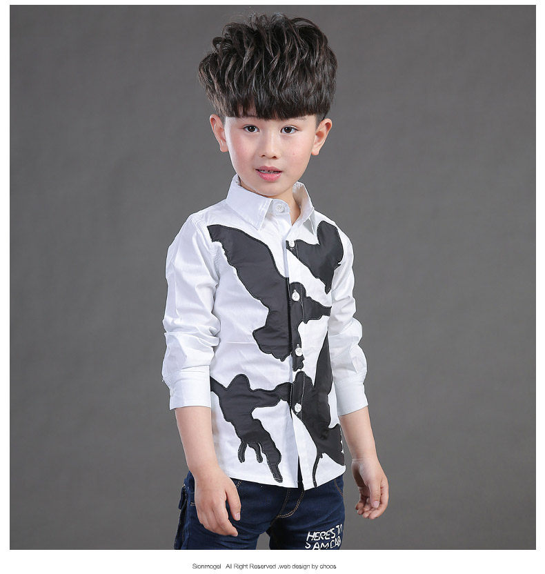 Chemise garcon à manche longue - Ref 2076737 Image 24