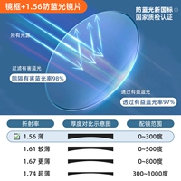 Рама+1,56 млн. Новых линз анти-голубых световых линз (подходит для 0-300 градусов). Замечания номер кадра цвет