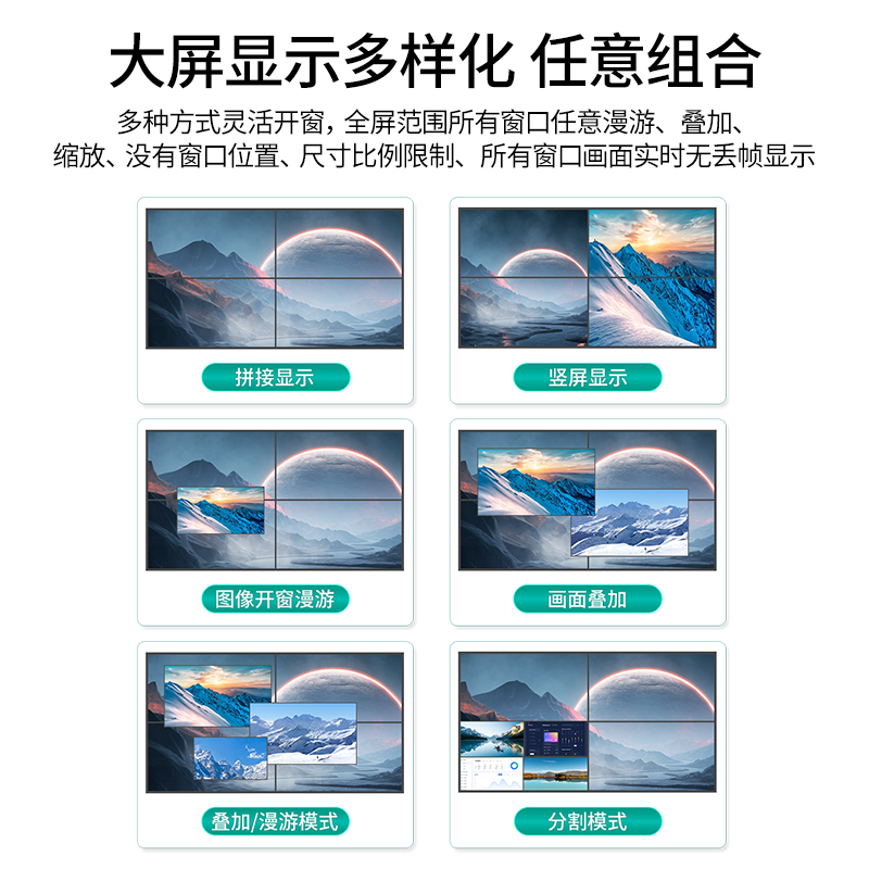 Maxtor dimension moment MT-DM-0404 HD splicing screen processor 4 in 4 out 1080P multi-screen treasure rack type