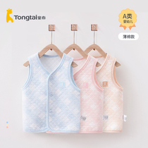 Tongtai new baby waistcoat spring and autumn thick cotton vest men and women baby warm waistcoat childrens horse clip