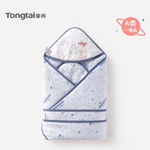 Tongtai new baby bag Spring and Autumn Winter cotton cotton cotton cotton newborn baby carpets out baby products thin cotton