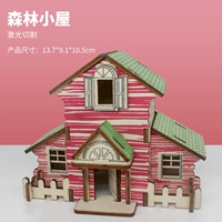 Лесная хижина/лазерная резка